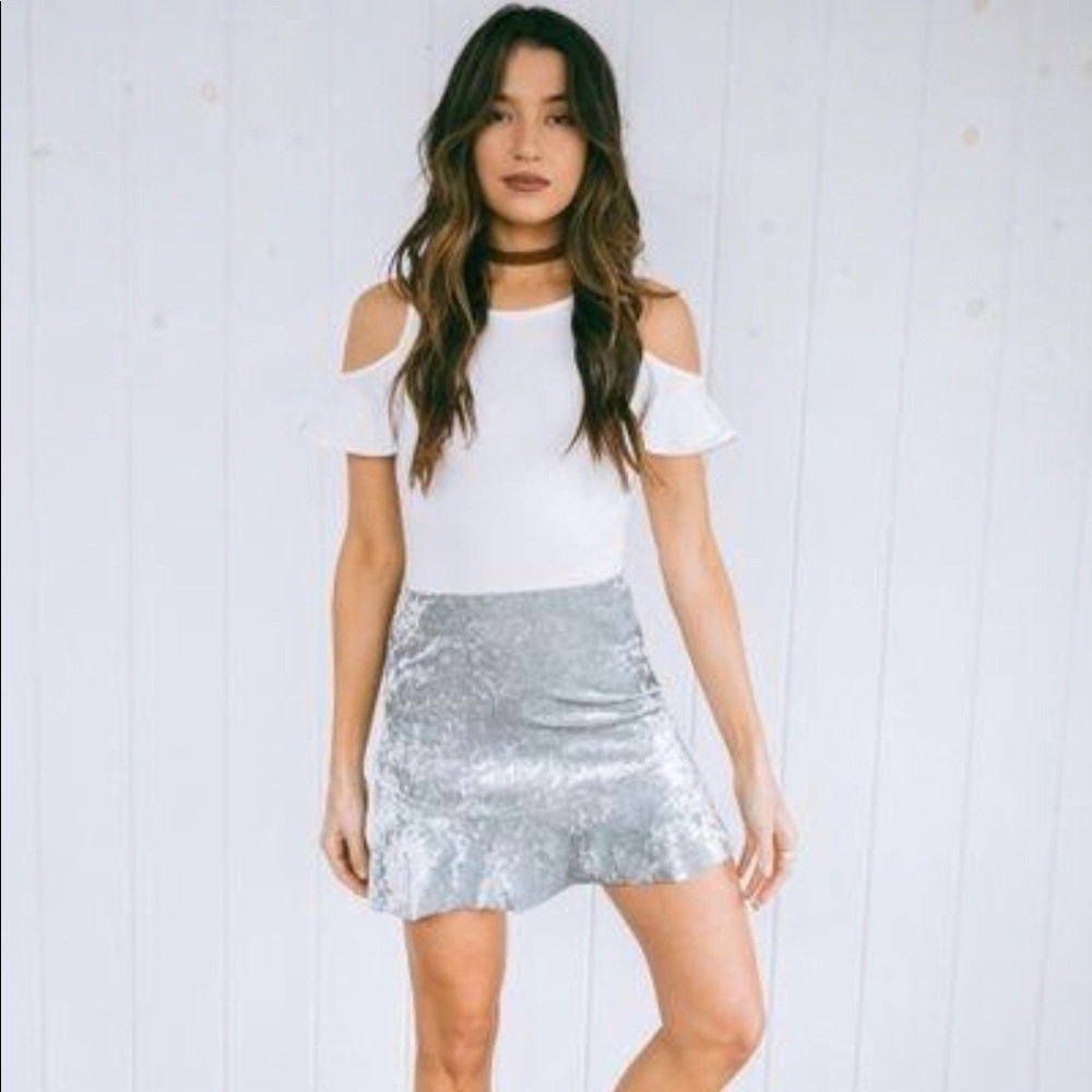 Cold Shoulder Bodysuit